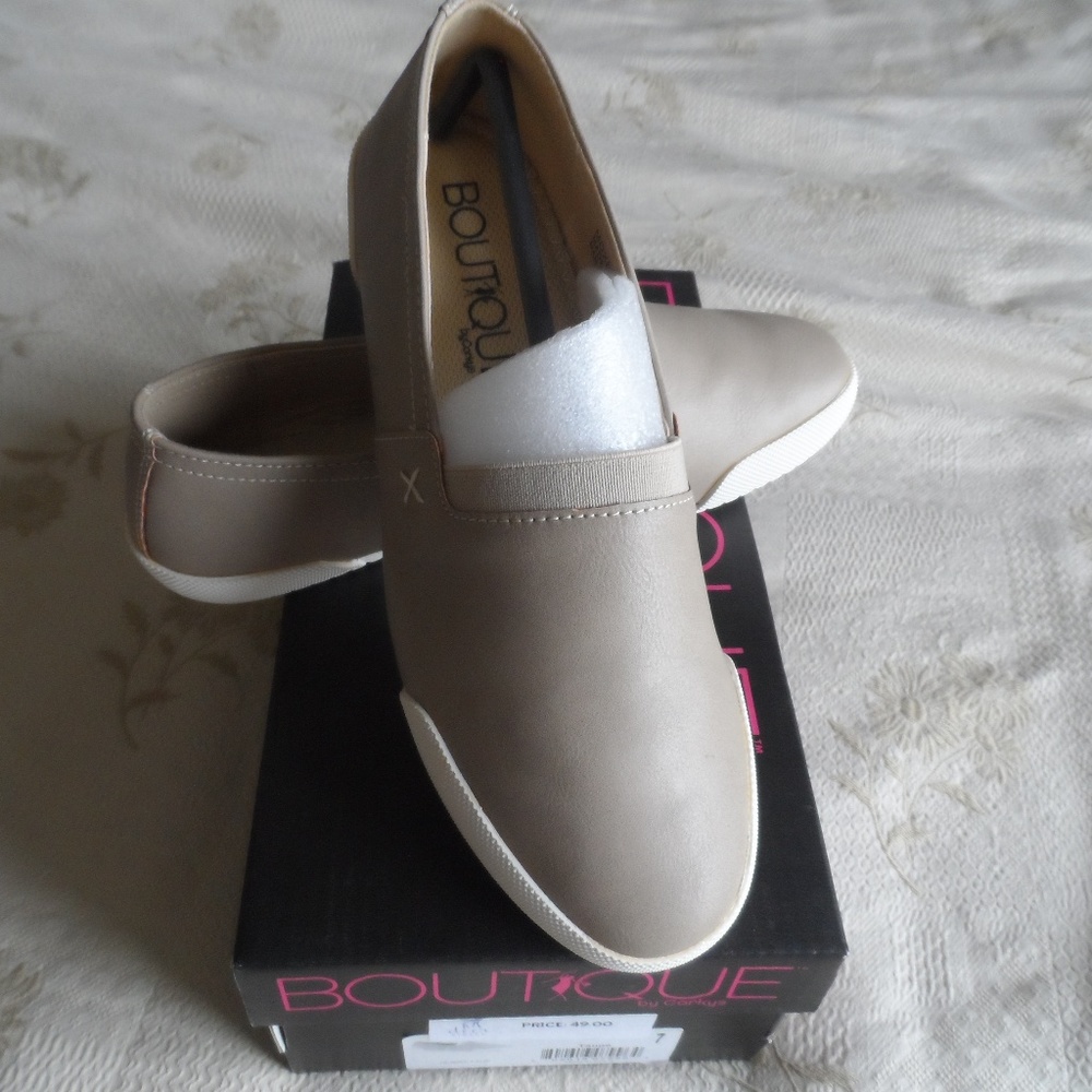 Taupe shoes